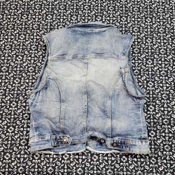 BKE Bling Denim Vest   - Picture 5 of 9
